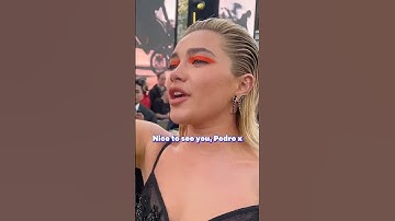 Florence Pugh fangirls over Pedro Pascal on the Thunderbolts red carpet ❤️