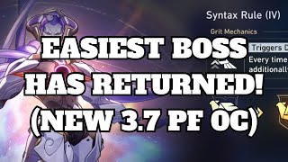 NEW 3.7 Pure Fiction EASIEST True 0 Cycle (Waifus Only) | Honkai Star Rail