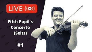 🎻 VIOLINO: #1 Vamos praticar? Fifth Pupil's Concerto (F. Seitz)