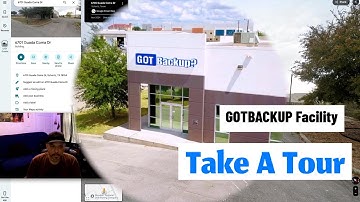 Tour of the GOTBACKUP Facility