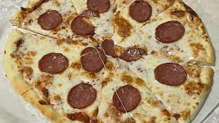 картинка: Пепперони пицца🍕Удачный рецепт😋