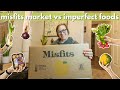 MISFITS MARKET VS IMPERFECT FOODS // Misfits Market review and unboxing 🍅🍋🍏