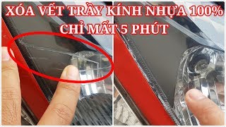 15 cách đánh bóng nhựa trong suốt