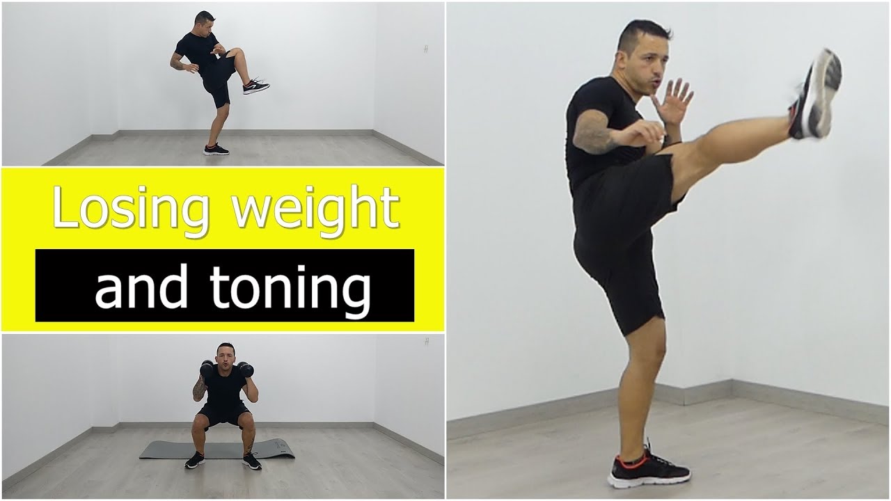 Losing weight and toning at home YouTube