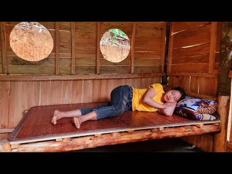 How To Build a Bed — Building a life off the grid alone | Ep. 60
