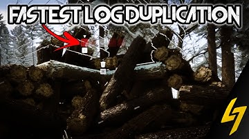 NEW LOG DUPLICATION GLITCH (PATCHED) | SONS OF THE FOREST