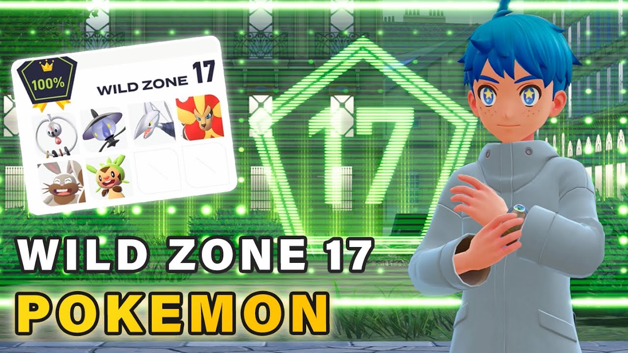 How to find All Pokemon in Wild Zone 17 ▻ Pokemon Legends ZA