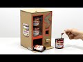 How to make Breadsticks NUTELLA Vending Machine Coin Operated