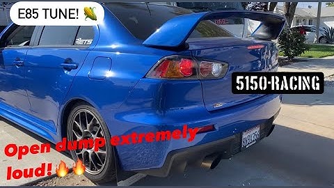 EVO X ETS OPEN DUMP INSTALL *ready for dyno