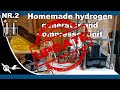 Homemade hydrogen generator and compressor unit update