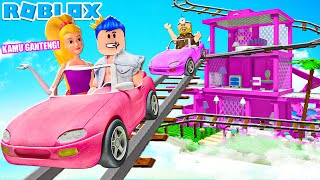 PANDU GAMING JADI KEN NAIK CART RIDE BERSAMA BARBIE KELILING RUMAH BARBIE DI ROBLOX!!!