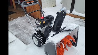 [1 YEAR UPDATE] 750$ Remington 208cc (6 HP) 24 inches wide snowblower
