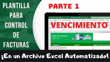 El Control De Vencimiento De Tus Facturas en Excel Macros