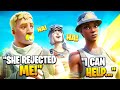 9 Year Old Starts CRYING Over His CRUSH, So I Did This... (Fortnite)