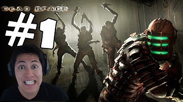 Dead Space Walkthrough Part 1 With Facecam & Free Game Gameplay Review lets play playthrough [HD]