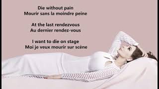 Elissa- Mourir Sur Scene Paroles English lyrics English Translation Resimi