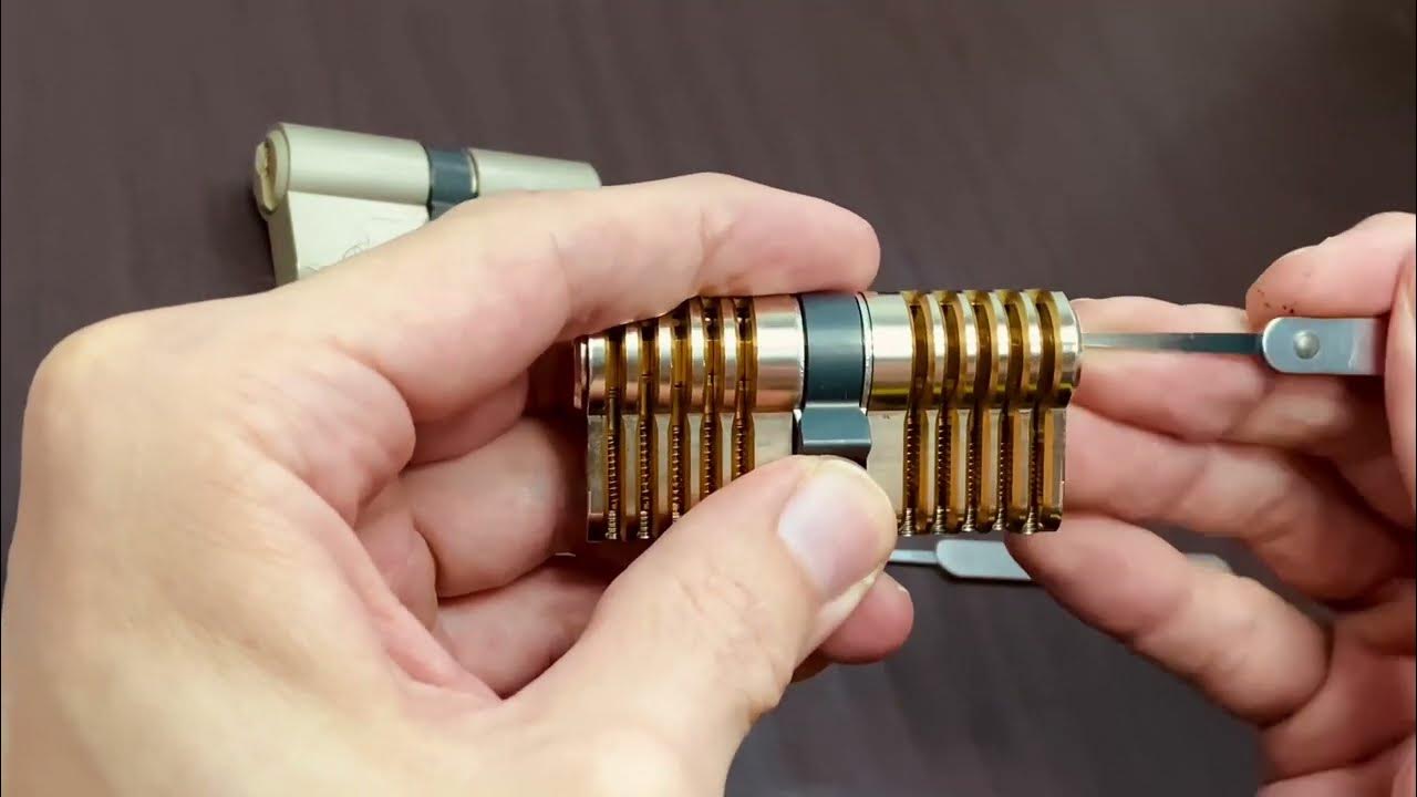 Lockpicking Anleitung für Anfänger/Lockpicking Deutsch/Schloss knacken