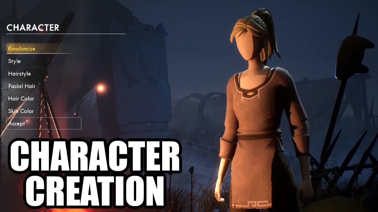 Ashen Character Creation Cutstomization Male And Female Youtube