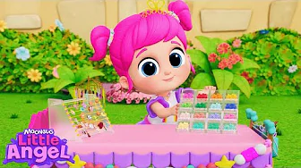 Made By Me | Songs for Kids! | Little Angel | Moonbug Kids - Girl Power! 🌸🌺🌸