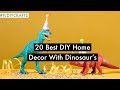 20 Best Ways To Decorate Home with Dinosaur Toys