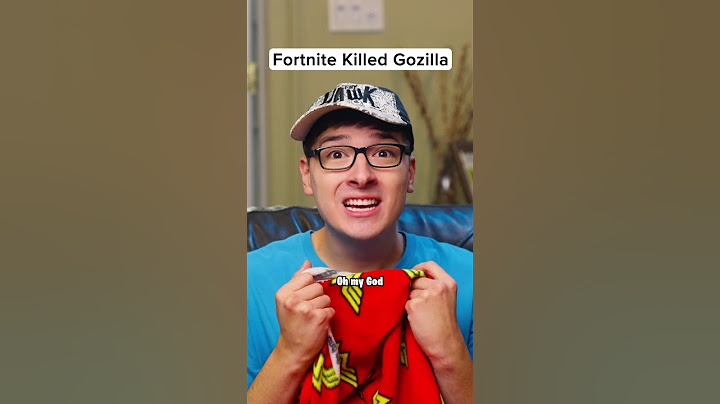 Fortnite Ruined Godzilla #funny #skit