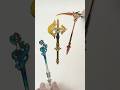 【原神】フォンテーヌ武器の透かし彫りを作ってみた #shorts
