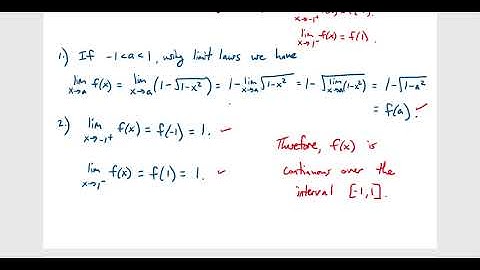 Chapter 2.5 - Continuity