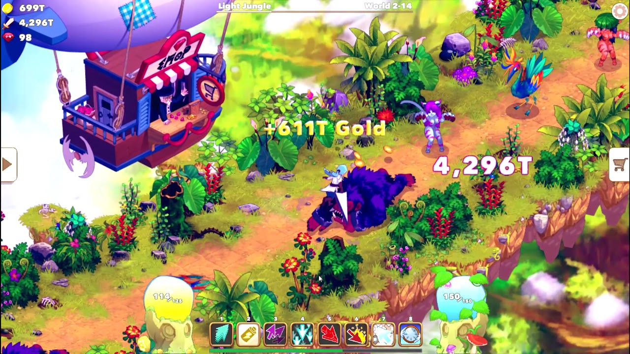 Clicker Heroes 2 world 2-1 to 2-25