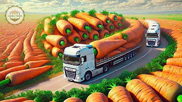 How To Process Carrots In A Processing Factory | Modern Carrot Processing Technology