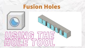 F12 -Fusion 360 Tutorial: Master Holes, Threads, & Fastener Features!