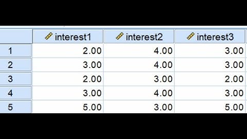 How to compute composite variables in SPSS: Examples using (fictional) survey and performance data