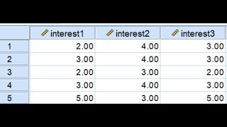 How to compute composite variables in SPSS: Examples using (fictional) survey and performance data screenshot 5