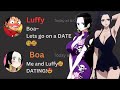 If Luffy and Zoro Took Robin &amp; Boa on a Double Date… 😍 | One Piece Discord Server