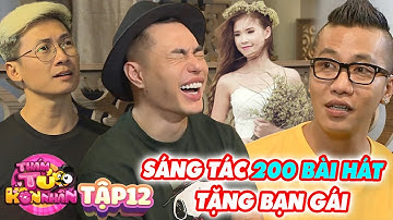 Thám Tử Hôn Nhân #12 | Sáng tác 200 BÀI HÁT tặng bạn gái, Hoàng Rapper khiến Bảo Lâm NỂ PHỤC SÁT ĐẤT