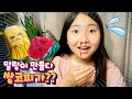 말랑이 만들다 쌍코피가??!! 바나나 말랑이 수박 말랑이 만들어요! 다이소 메모리폼 재활용