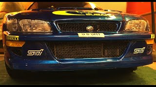 Subaru Impreza  RC Tamiya 1/10 part10,  STICKERS!!!