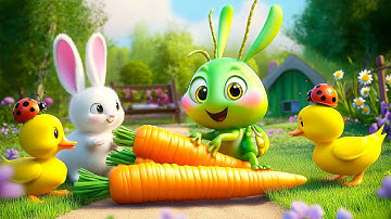 Con Cào Cào, Chú Thỏ Con - Nhạc Thiếu Nhi 4K - Một Con Vịt - Hoạt Hình Thiếu Nhi Vui Nhộn Cho Bé