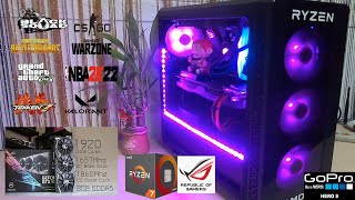 2022 PC BUILD | ASUS ROG GTX 1070 | AMD RYZEN 7 2700