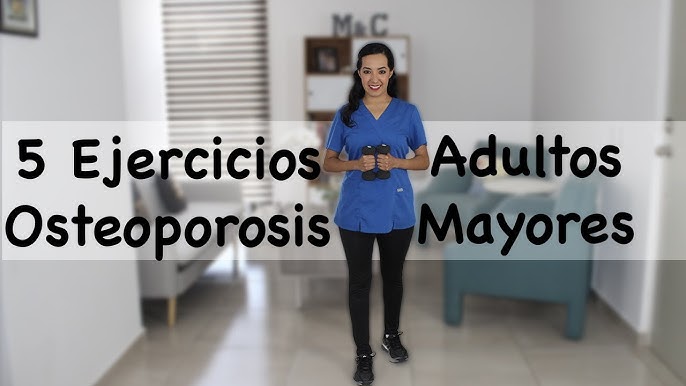 Ejercicios con pesas para personas mayores - TENA