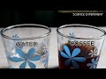 Sound of water and coffee in a glass ( Amazing sound )