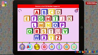 ✿★Starfall ABCs By Starfall Education★✿ Free app learning alphabets phonics kids ipad Part 1 review screenshot 2