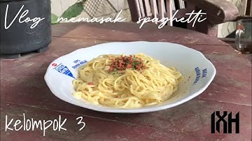 TUGAS INFORMATIKA [VLOG]KELOMPOK 3 // membuat spaghetti// IXH// SMPn 1 baki