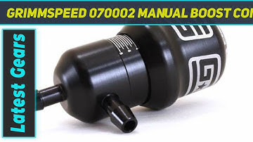 GrimmSpeed 070002 Manual Boost Controller Black - Review 2023