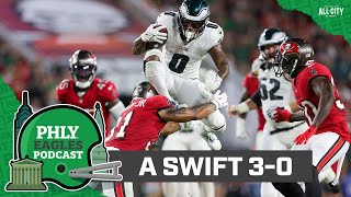 D’Andre Swift, A.J. Brown help Philadelphia Eagles move to 3-0 | PHLY Eagles Podcast screenshot 5