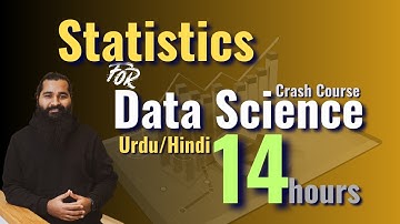Statistics for Data Analytics and Data Science Complete Crash course for beginners in urdu/hindi