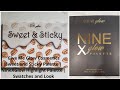 Give Me Glow Cosmetics Sweet and Sticky Palette | NineXGlow Highlight Palette | Swatches and Look