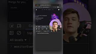 :      ?  monitorEvents  Chrome DevTools!