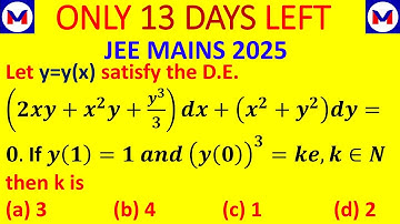FIITJEE AITS JEE MAINS 2025 | MASTERING  DIFFERENTIAL EQUATION | ADVANCED TRICKS FOR JEE MAINS 2025