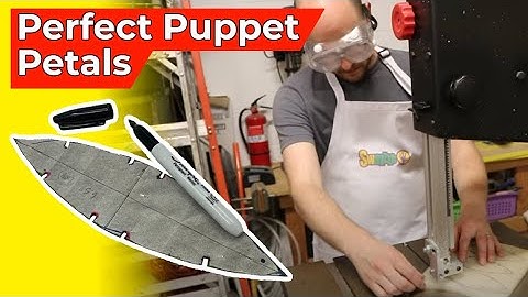 Learn How to Cut Puppet Sheet Foam  - Swazzle Puppet Studio Episode 6