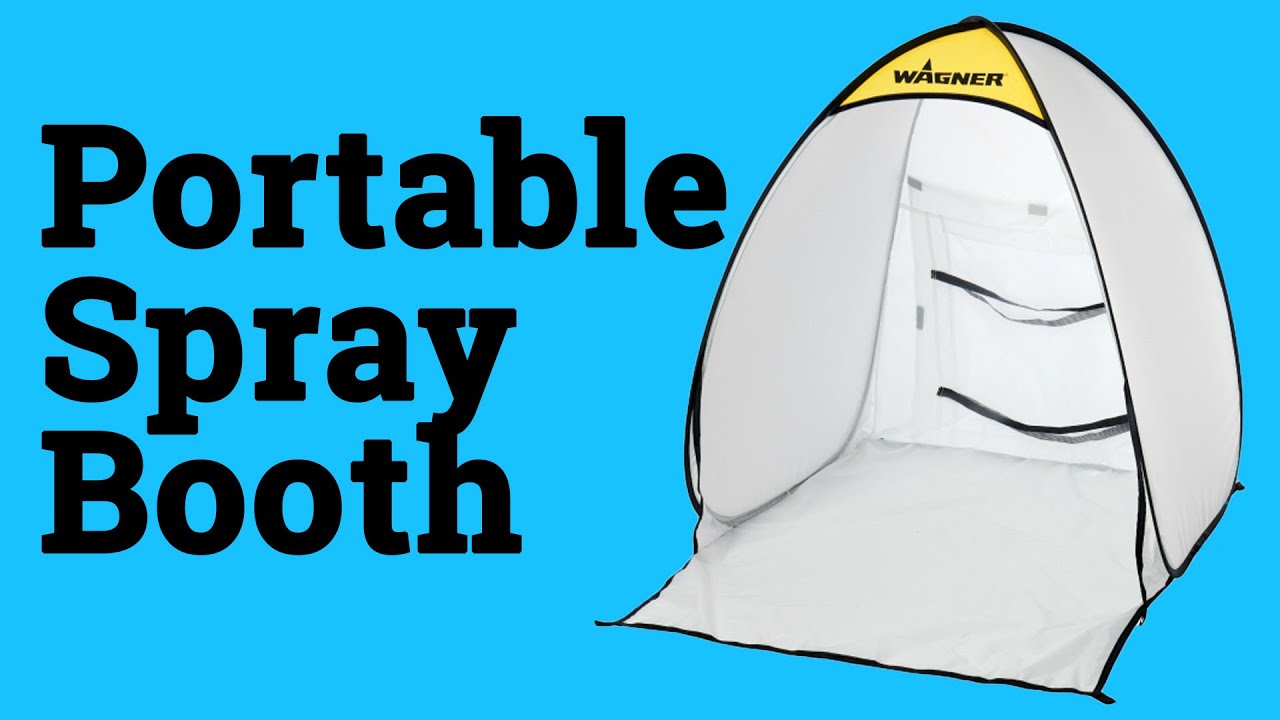 Wagner Small Studio Spray Tent Portable Spray Shelter Paint Booth for DIY  Hobby